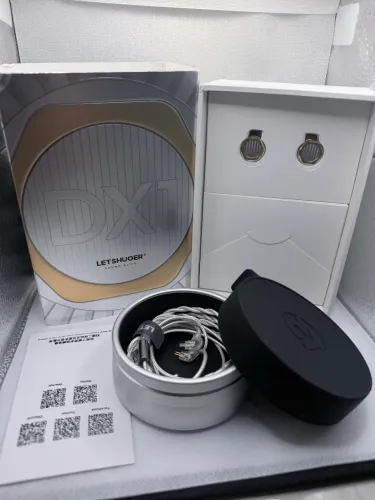 LETSHUOER Fones de ouvido dinâmicos DX1 de 11 mm