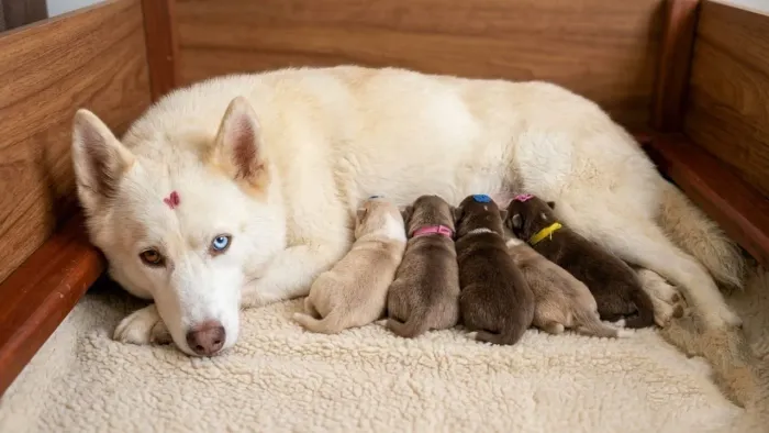 Husky siberiano