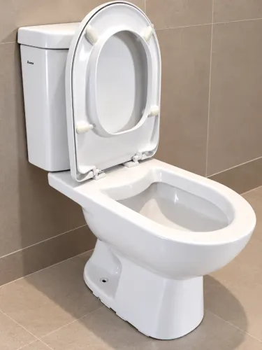 Kit Vaso Sanitário com Caixa Acoplada e Assento Branco 3 e 6 litros Luna Speciale Icasa