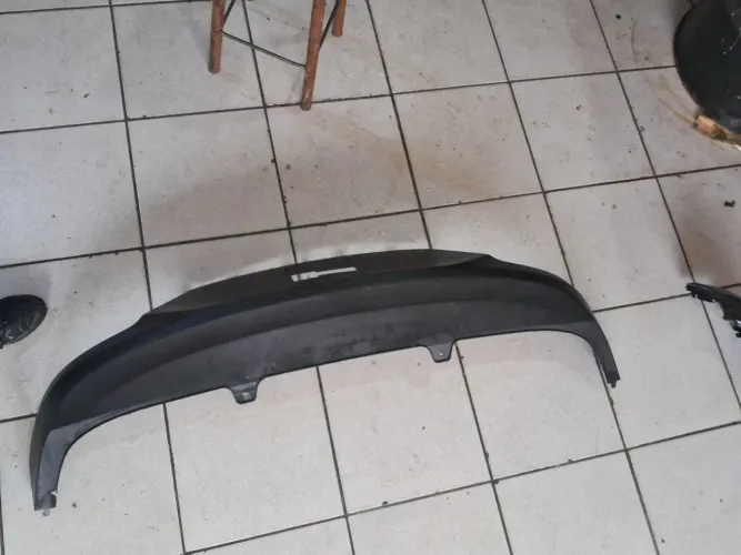 Spoiler parachoque traseiro onix sedan 