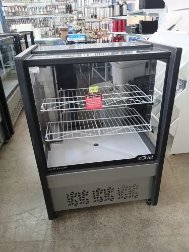Balcão Vitrine Refrigerado Confeitaria 0,80m Polar PVRT80 Platinum