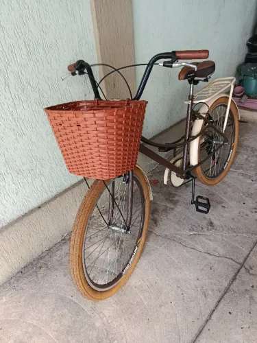 Bicicleta Retro Feminina - Estilo Britânica 