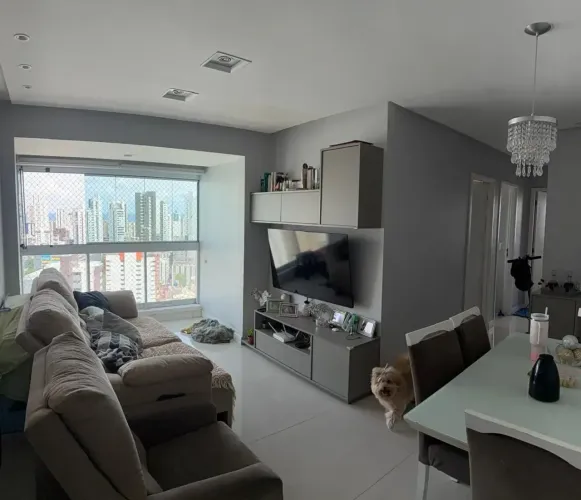 Boa Viagem, 3 Qts/2 Suites, 70m², Muito Alto, Bem Localizado, Reformado, Armários, Lazer C
