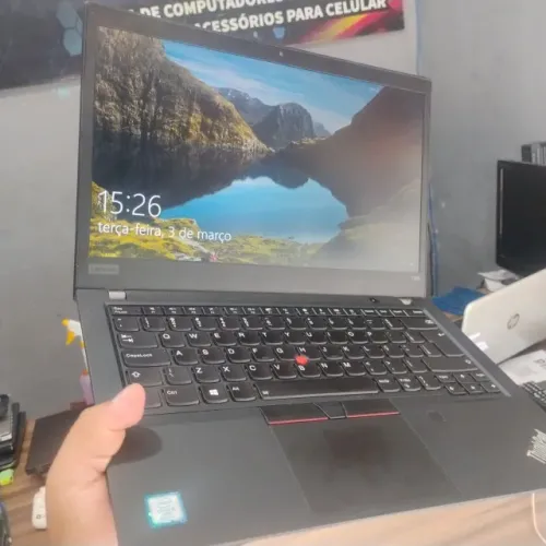 Notebook lenovo thinkpad T490 i5 de oitava (rapido)