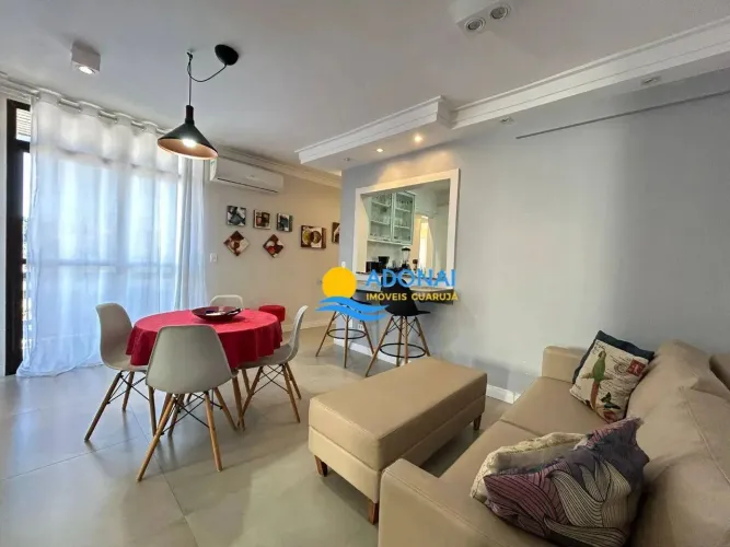 Apartamento beira-mar com vista Enseada Guarujá