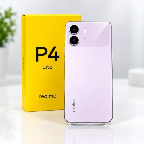 REALME P4 LITE - BATERIA GIGANTE 6.600mAh E TELA DE 120Hz!