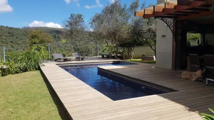 Casa maravilhosa, 4 quartos, lareira, piscina, gourmet, para locação em Alphaville
