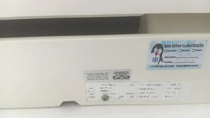 Ar condicionado em perfeitas condições de uso