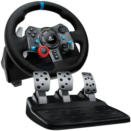 Volante Logitech G29 Driving Force para PS5, PS4, PS3 e PC