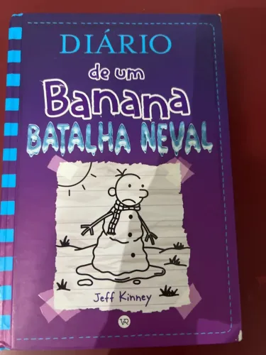 Livro Diário de um banana Batalha Neval 