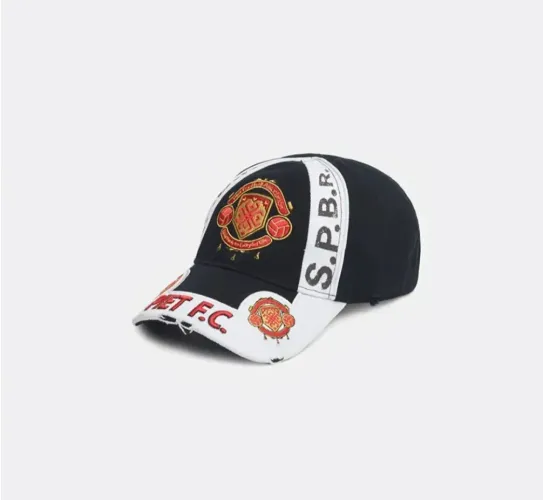 Boné PIET F.C. Emblem Black Cap(Manchester)