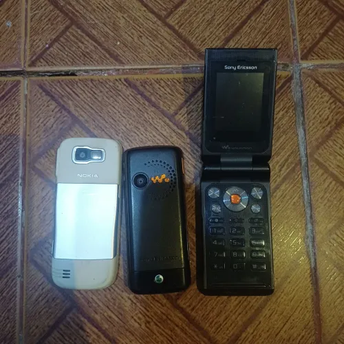 Celulares antigos Sony Ericsson