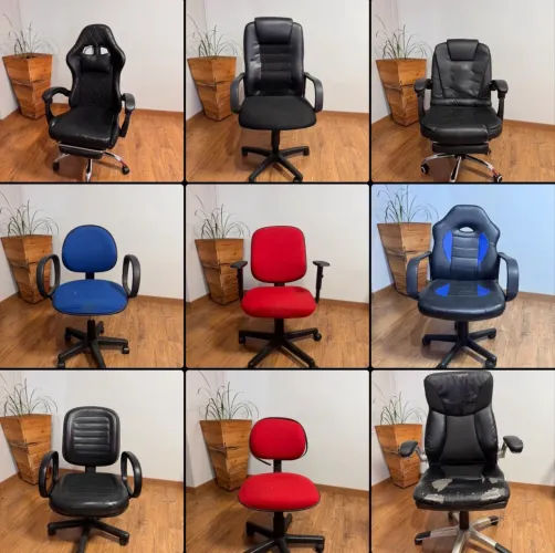 Cadeiras para Escritório / Gamer / Home Office - Vários Modelos a partir de R$ 50,00