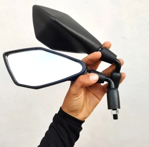 Retrovisor Z400  rebaixado para Honda e Yamaha