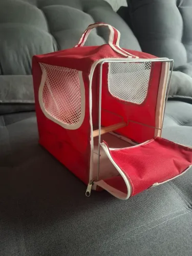 Bolsa para transporte de pássaros 