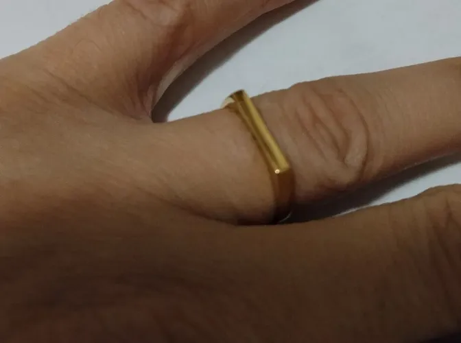 Anel em ouro 18 k.