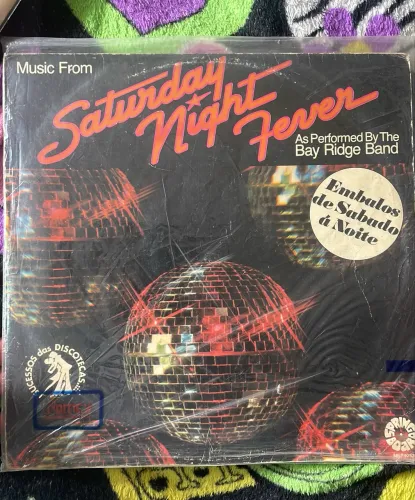 LP THE BAY RIDGE BAND - MUSIC FROM SATURDAY NIGHT FEVER - 1978