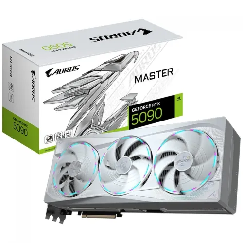 RTX 5090 Aorus Master OC 32GB White lacrado