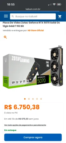 Rtx 5070 zotac triple fan