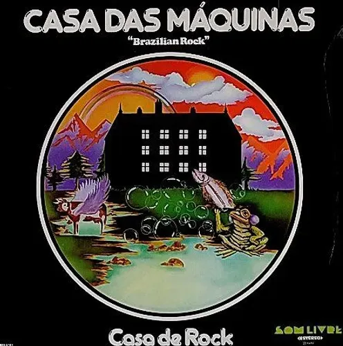 LP Vinil Casa das Máquinas Casa de Rock Novo Lacrado