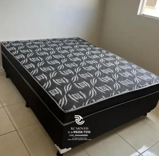 Cama Casal Completa OrthoBox D33 - Conforto e Qualidade