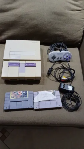Super Nintendo leia o anúncio 