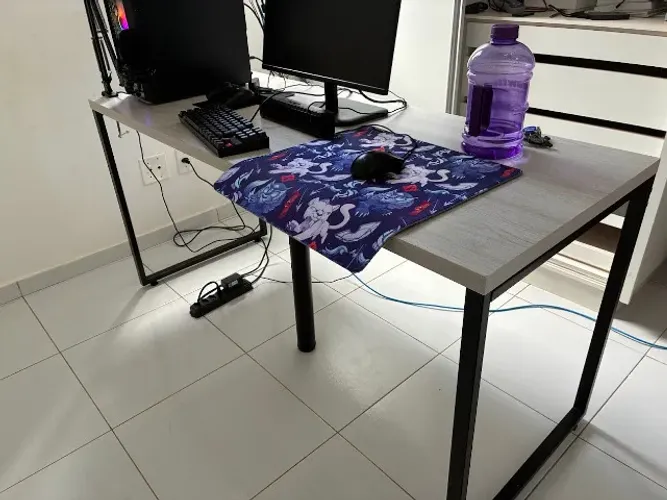 Mesa Para Computador Diretor Estilo Industrial 1,50m Kuadra