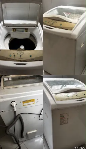 Máquina de lavar usada , funcionando tudo valor 350