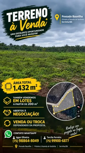 TERRENO OU LOTES