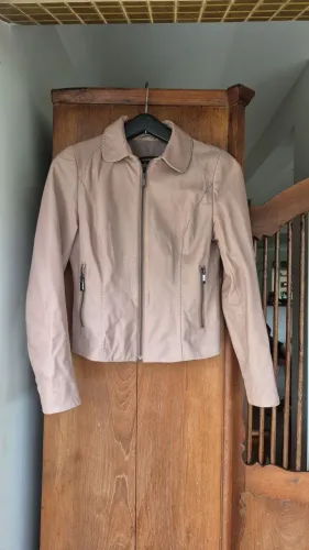 Jacketa de couro legitimo