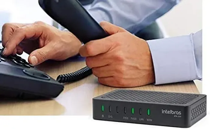 ATA 200 INTELBRAS USADO APENAS 5 DIAS