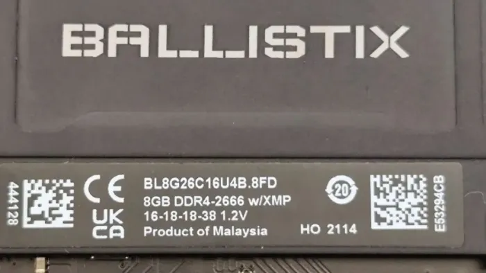 Memória DDR4 8GB PC (última unidade) 