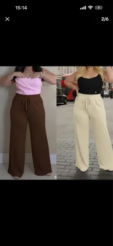 Calça feminina pantalona 