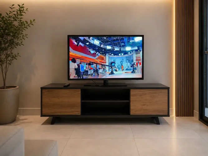 Smart TVs de 43 polegadas da Philips mais rack .