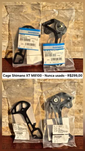 Cage Shimano XT M8100, nunca usado