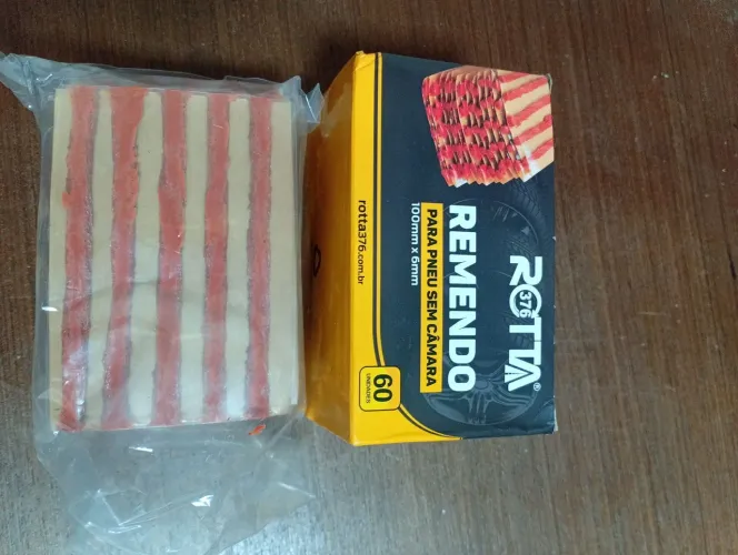 Remendo para pneu sem camera