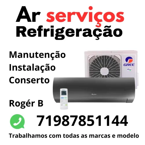 Ar serviços refrigeração