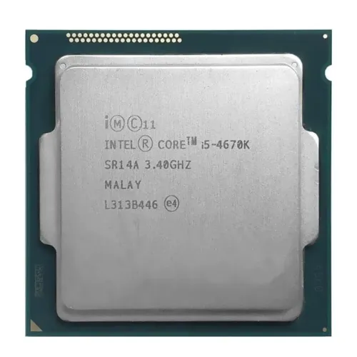 Processador Intel i5 4670K LGA 1150 + Cooler + Pasta térmica - Ótimo desempenho