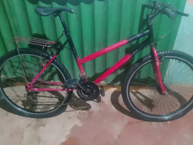 Bicicleta com garupa