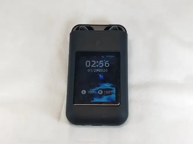 Fone De Ouvido In-ear Bluetooth BF Com Preto De Energia 8000mA