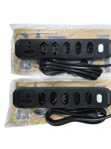 SR1016-EXTENSÃO ELETRICA 2M BIVOLT 5 TOMADAS