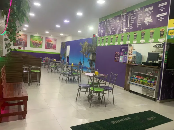 LOJA DE AÇAÍ MONTADA