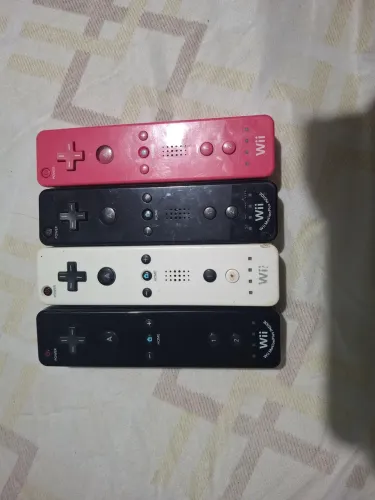 Lote controles wii (ler descrição)