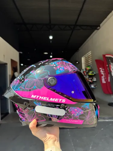 Capacete MT Thunder 4 - com sistema anti ruído 