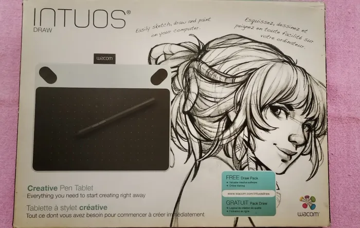 Mesa digitalizadora Wacom Intuos Pen Draw Fun Pequena CTL490DW