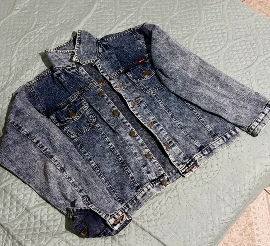 Jaqueta jeans feminina P