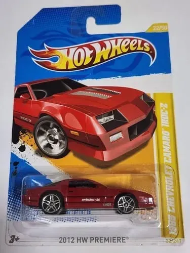 Hot Wheels / 1985 Chevrolet Camaro Iroc-z / Coleção 2012 LOOSE!