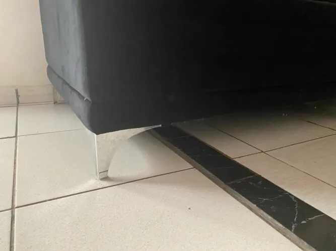 Sofá Veludo 2,20 cm Grande
