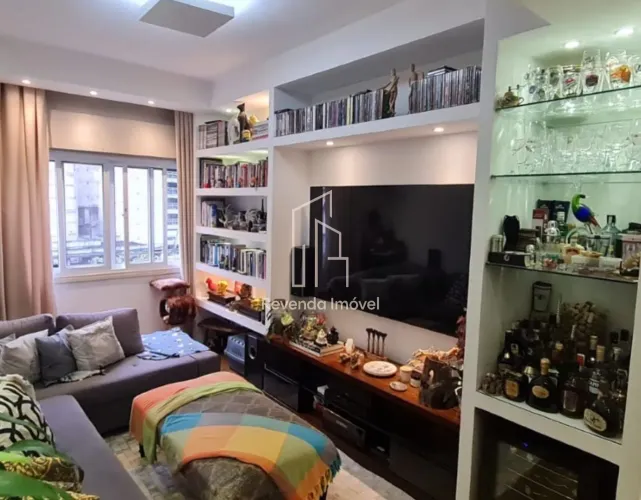 Apartamento à venda na Bela Vista, São Paulo-SP: 2 quartos, 3 salas, 2 banheiros, 78m² de 