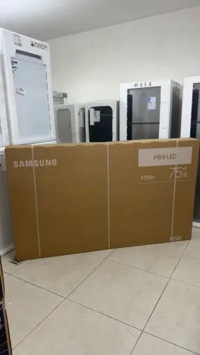 Smart TV 75 polegadas Samsung 4K UHD Mini LED nova